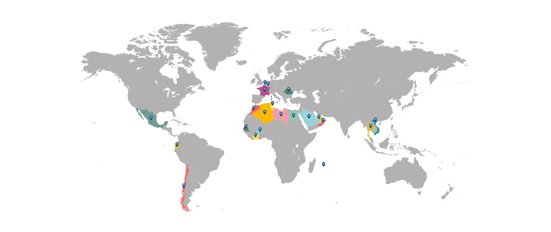 Carte ixina® Monde 2022
